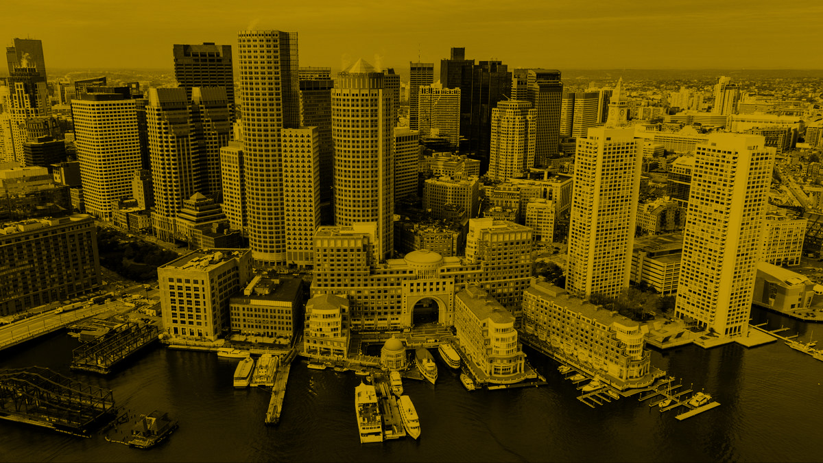 Commercial real estate skyline